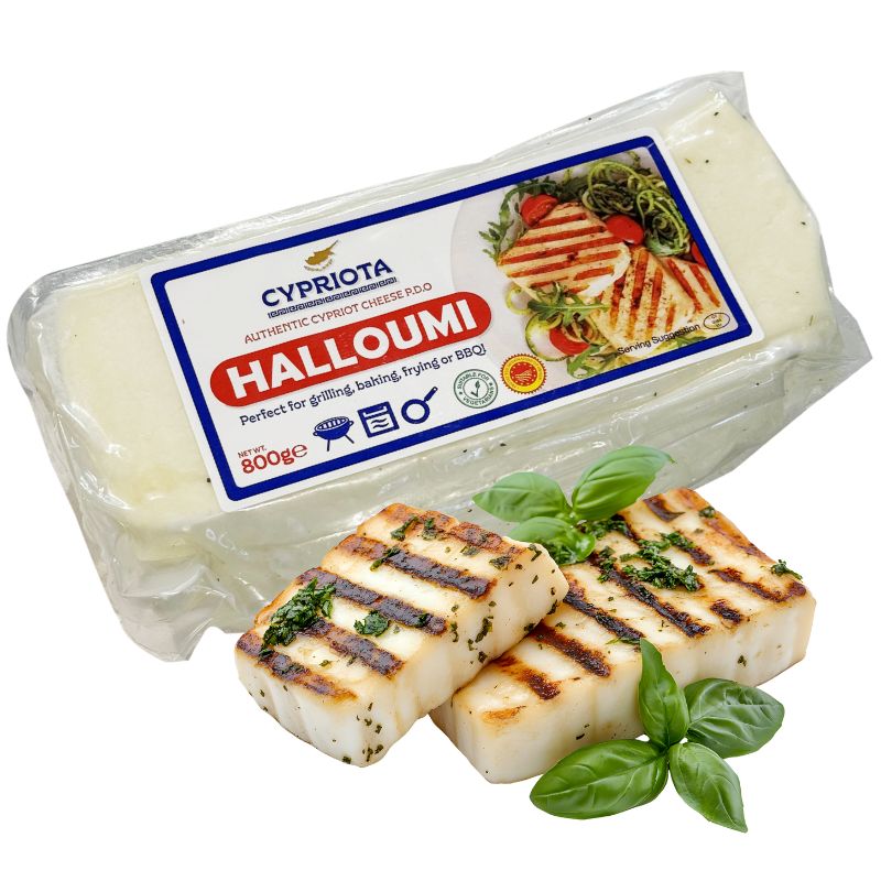 Cypriota Halloumi - Authentic Cypriot cheese P.D.O 800g